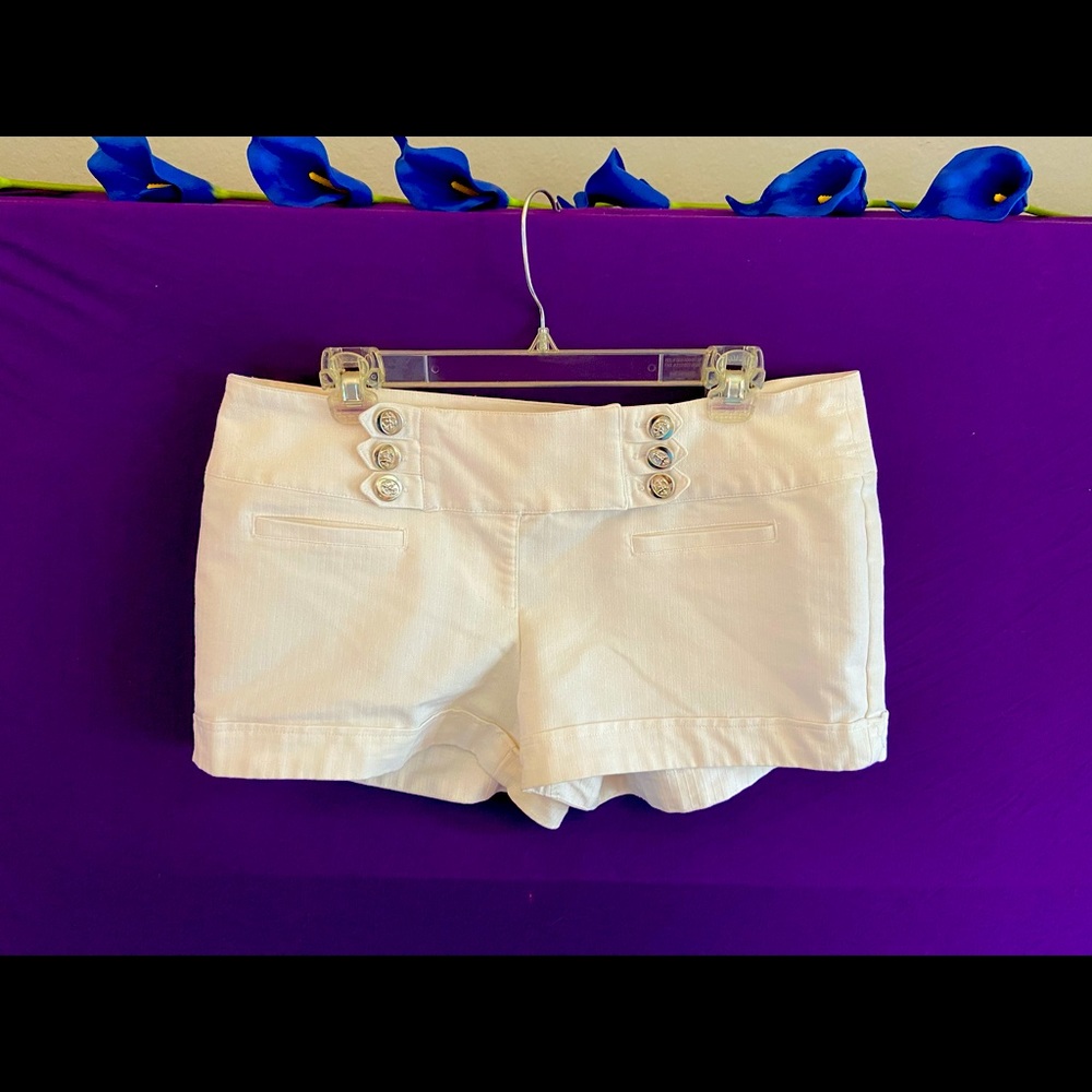White Stylish Shorts